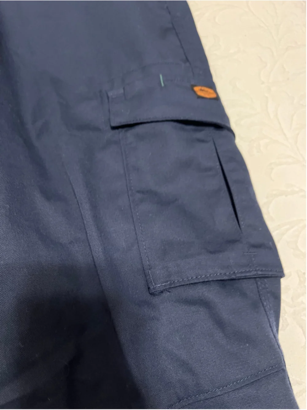 Men's Steelguard Cargo Pants Navy Waist 42